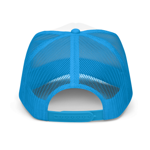 Planet Logo Hat - Aqua / White